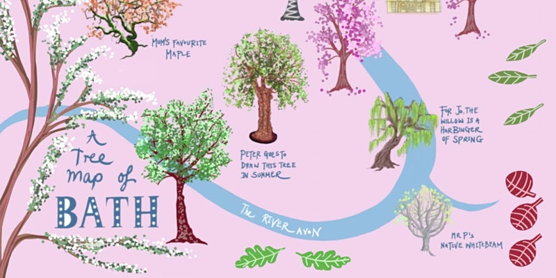 Workshop: Illustrated Tree Map of Bath with Artist, Jessica Palmer